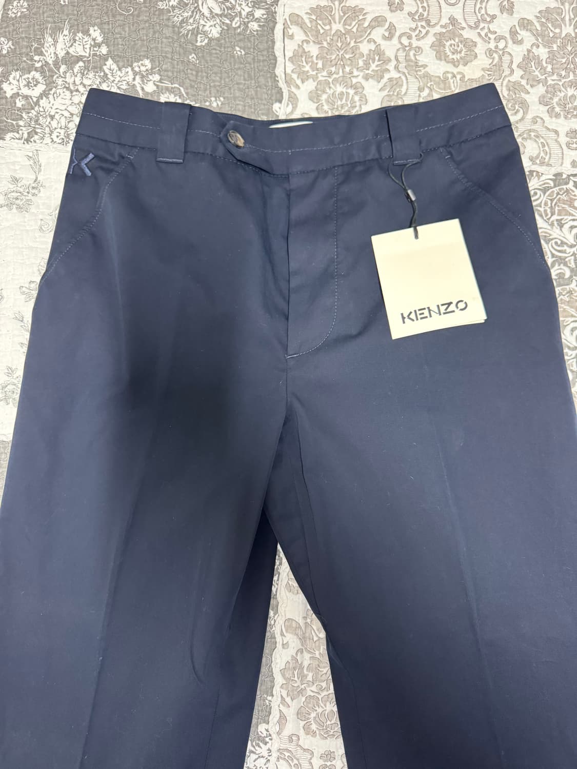 겐조 KENZO 켄조 남성 크롭 팬츠 새상품 48/40 상품이미지1