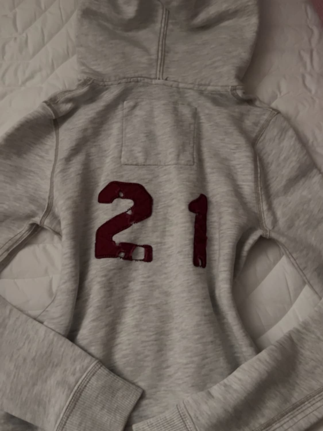 아베크롬비 슬림핏 후드집업 상품이미지2