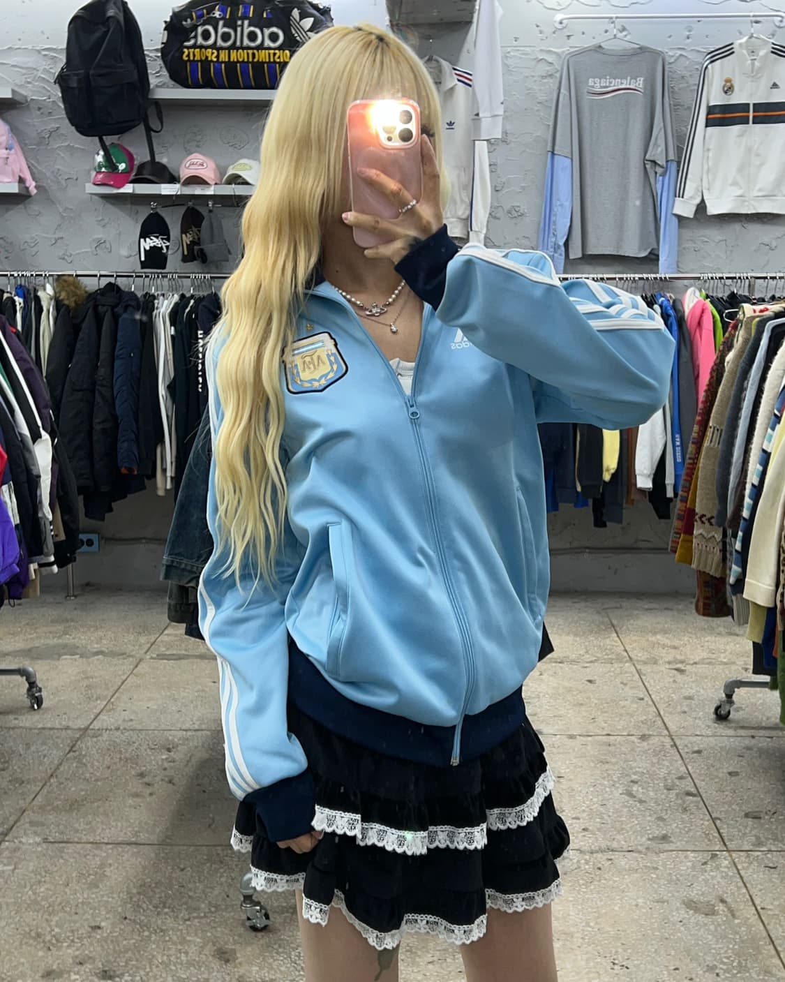 착샷O 아디다스 아르헨티나 메시 져지 95 상품이미지7