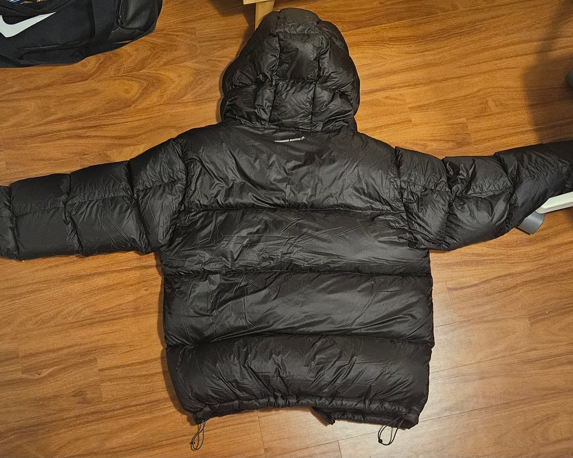 록히드마틴 클라우드 컬러 레이어드 후드 패딩 상품이미지2