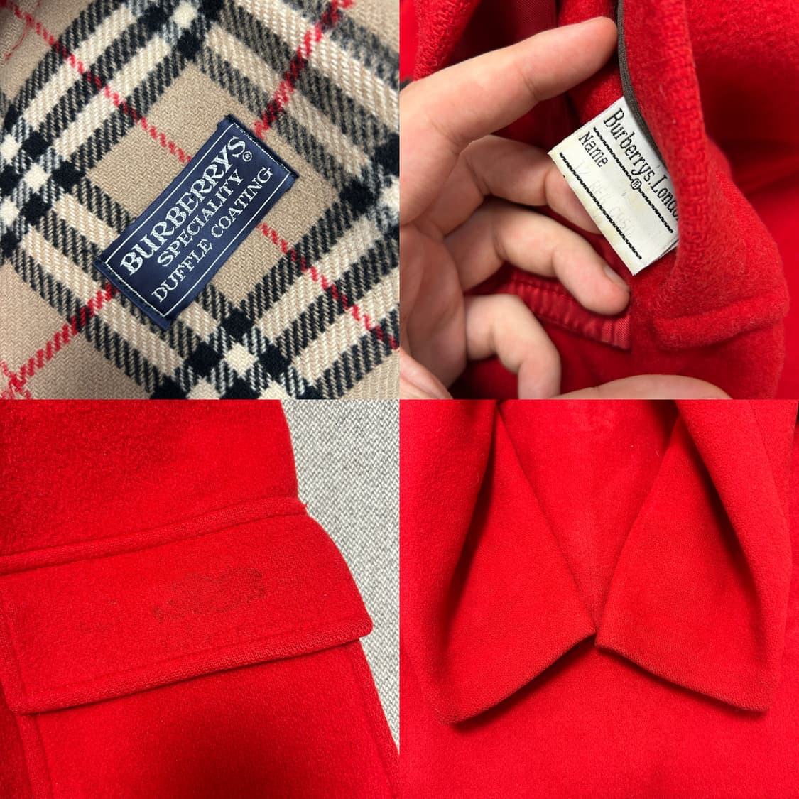 버버리 스페셜리티 울 더플코트(12REG) 상품이미지10