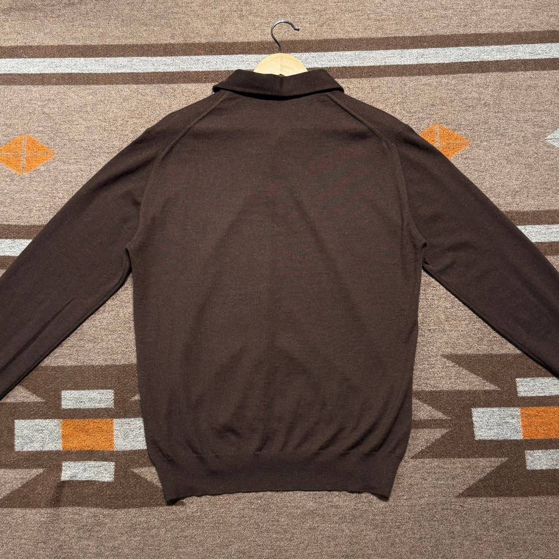 에르메네질도 제냐 이태리 캐시미어 폴로 니트 L 50 상품이미지4