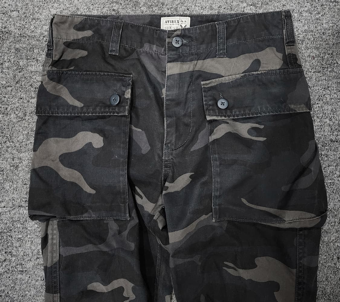 아비렉스 카모플라쥬 몽키 카고 팬츠 M 상품이미지3