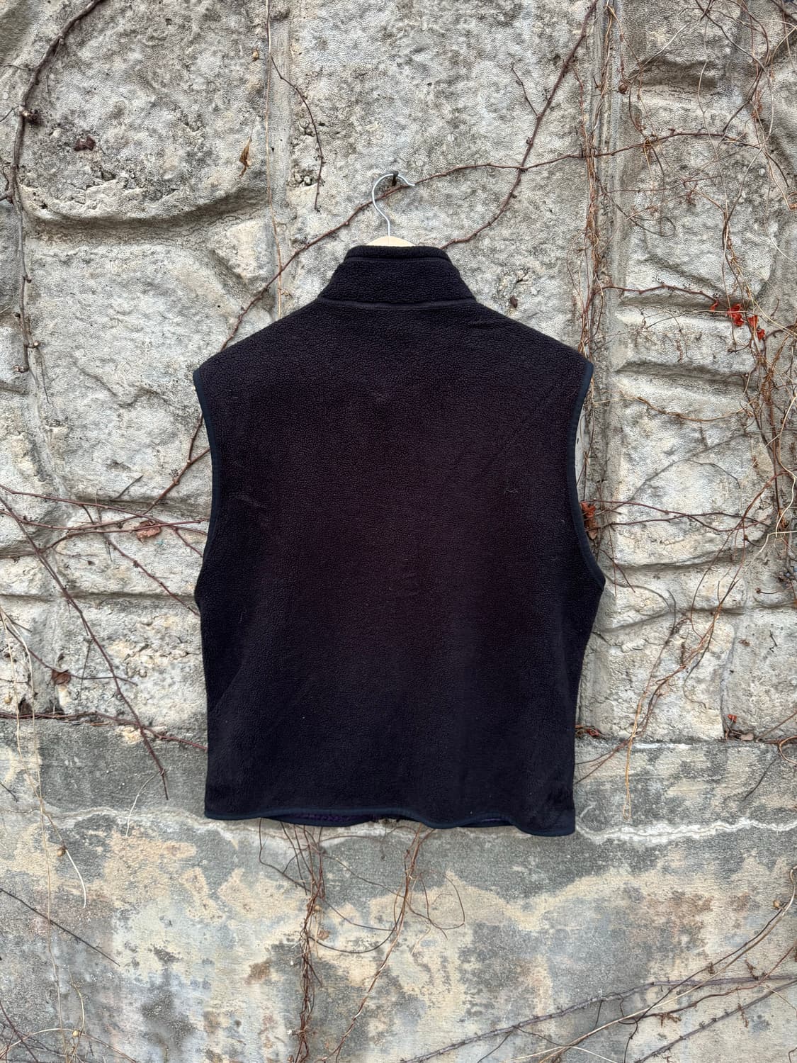 90s 파타고니아 usa 신칠라 플리스 후리스 조끼 베스트 블랙 상품이미지2