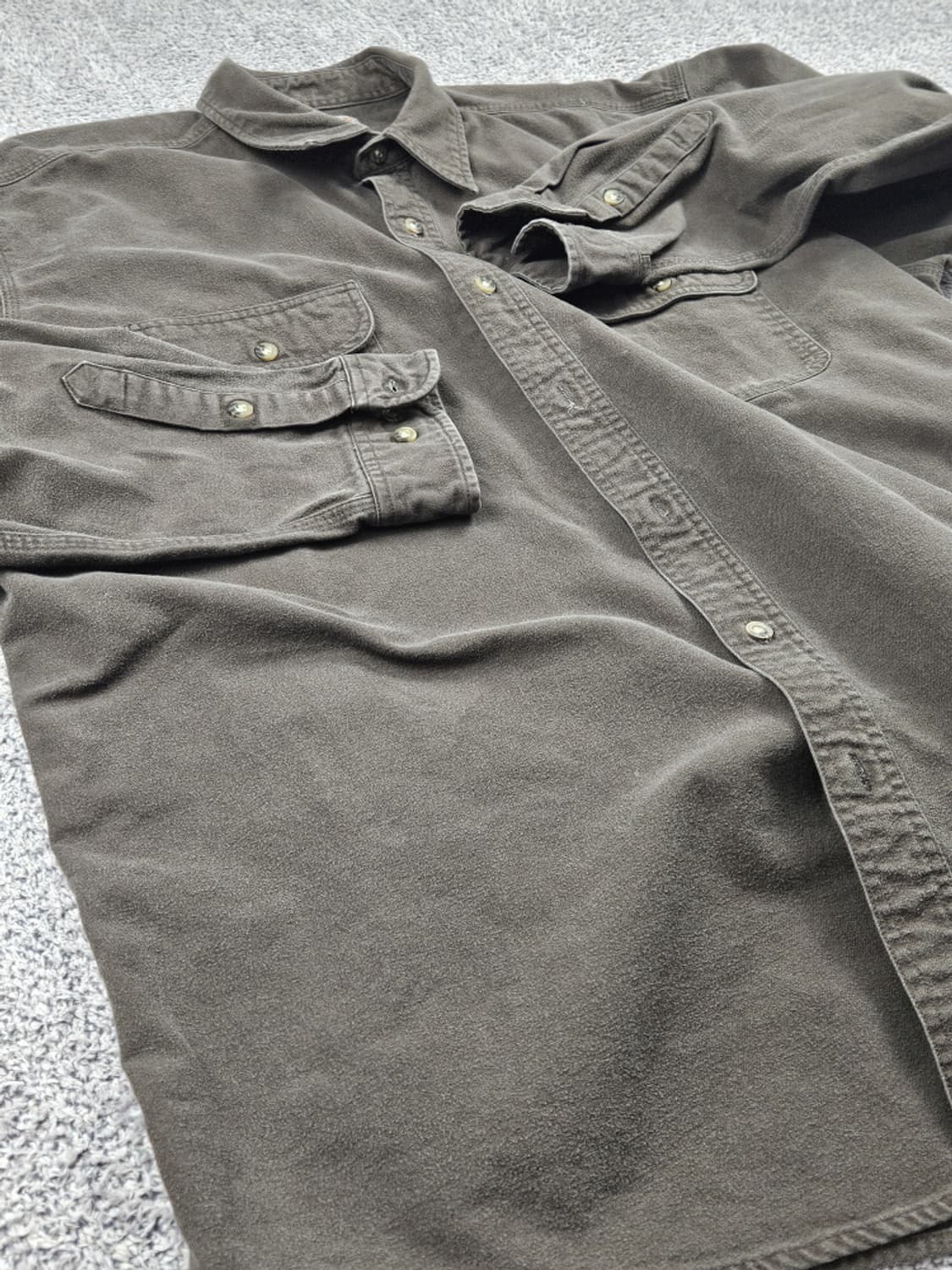 칼하트 오리지널 헤비 코튼 워크 셔츠 ( 2XL ) / 10329  상품이미지9