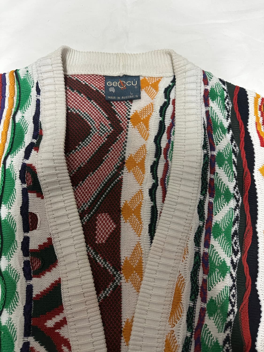 Geccu 케이블 니트 가디건 상품이미지2