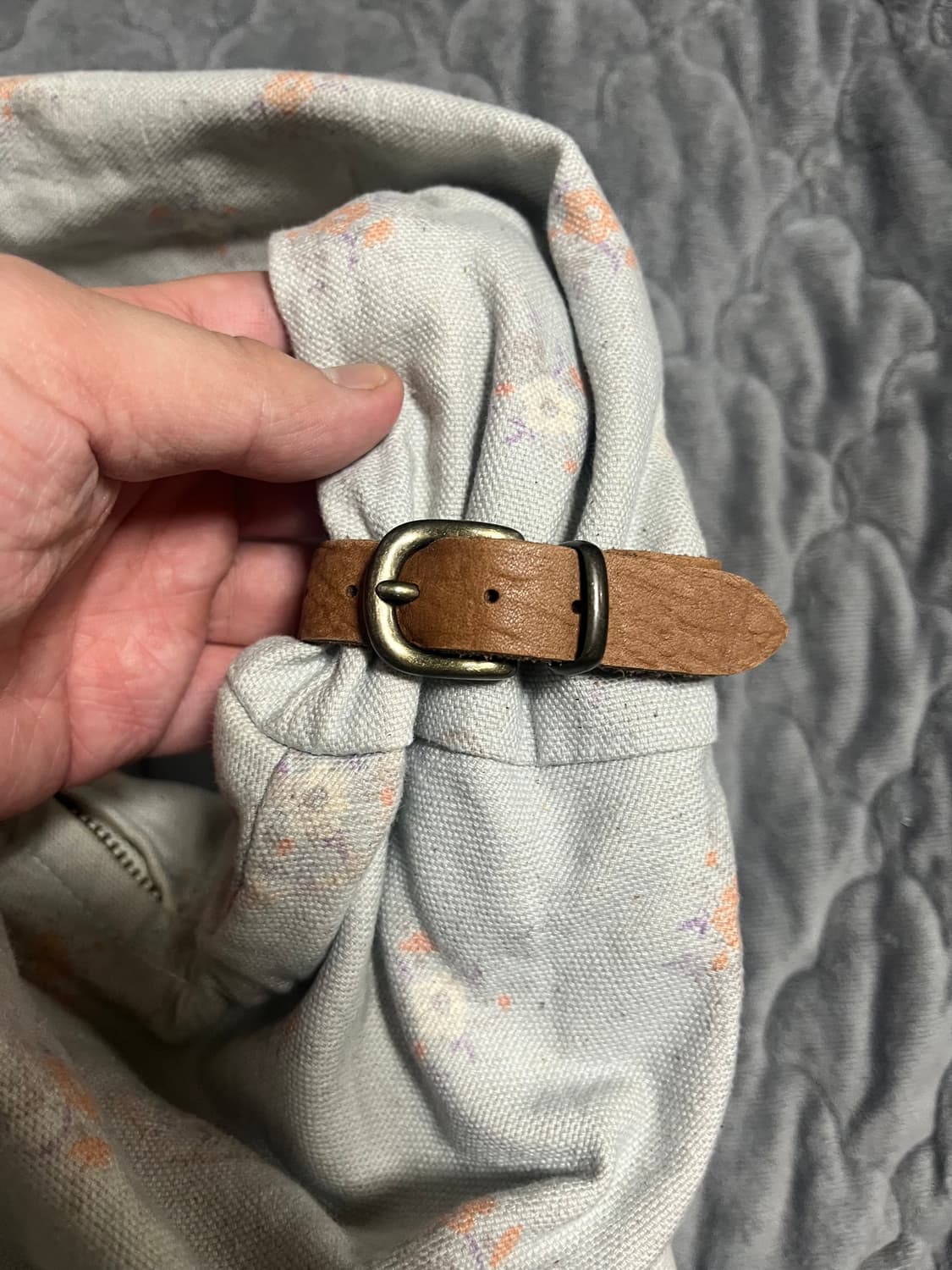 KAPITAL 캐피탈 스너프킨백 숄더백 플라워패턴 상품이미지3