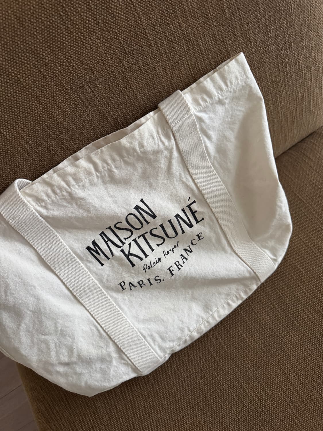 🖤 메종키츠네(Maison Kitsune) 에코백 토트백 상품이미지5