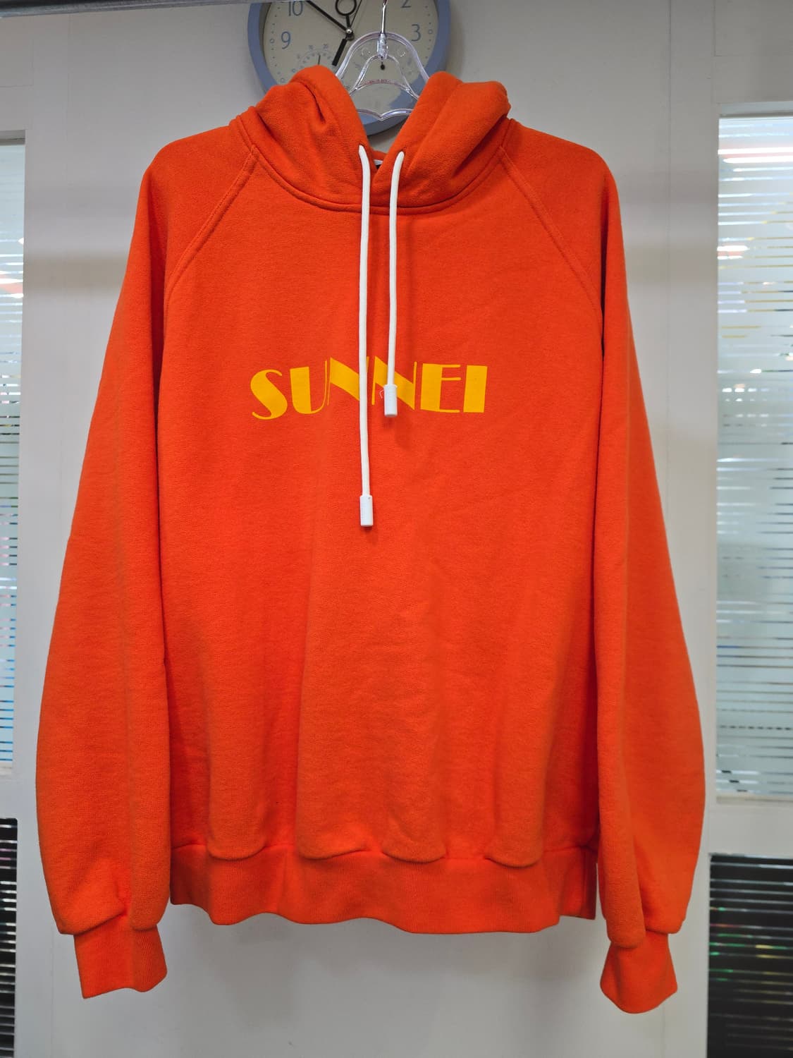 SUNNEI 오렌지 후드티 L 상품이미지1
