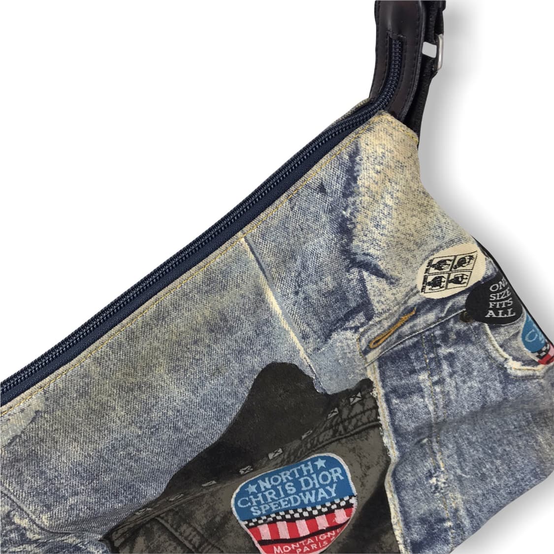 크리스찬 디올 90’s 데님 숄더백 상품이미지6