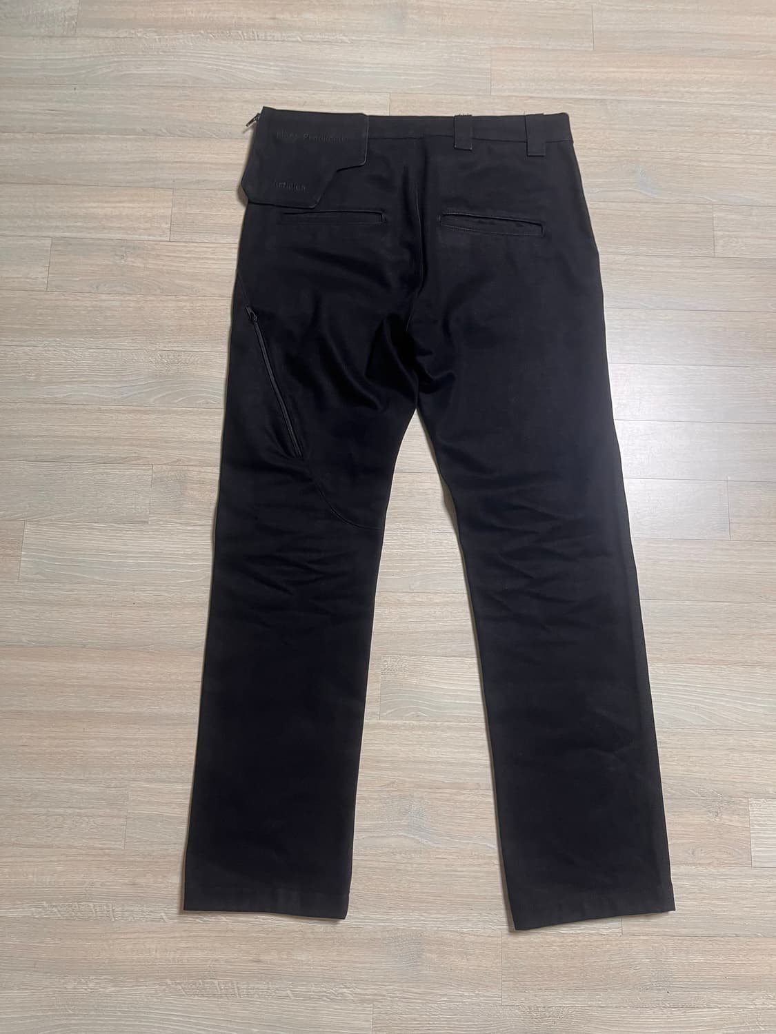 Plastic product wallet raw denim 상품이미지3