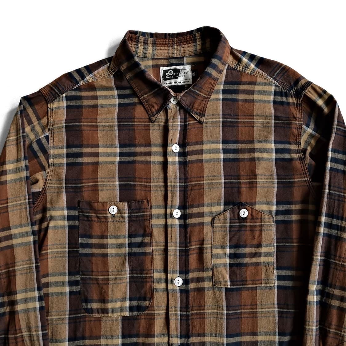 (구)엔지니어드가먼츠 올드라벨 워크셔츠 XL사이즈 상품이미지4