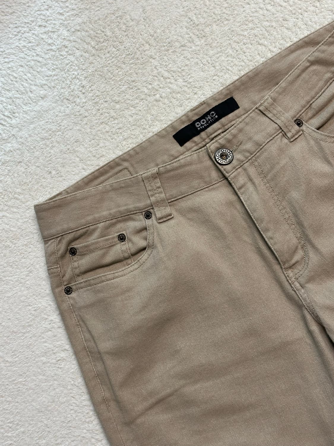 dohc 베이지 데님팬츠 상품이미지3