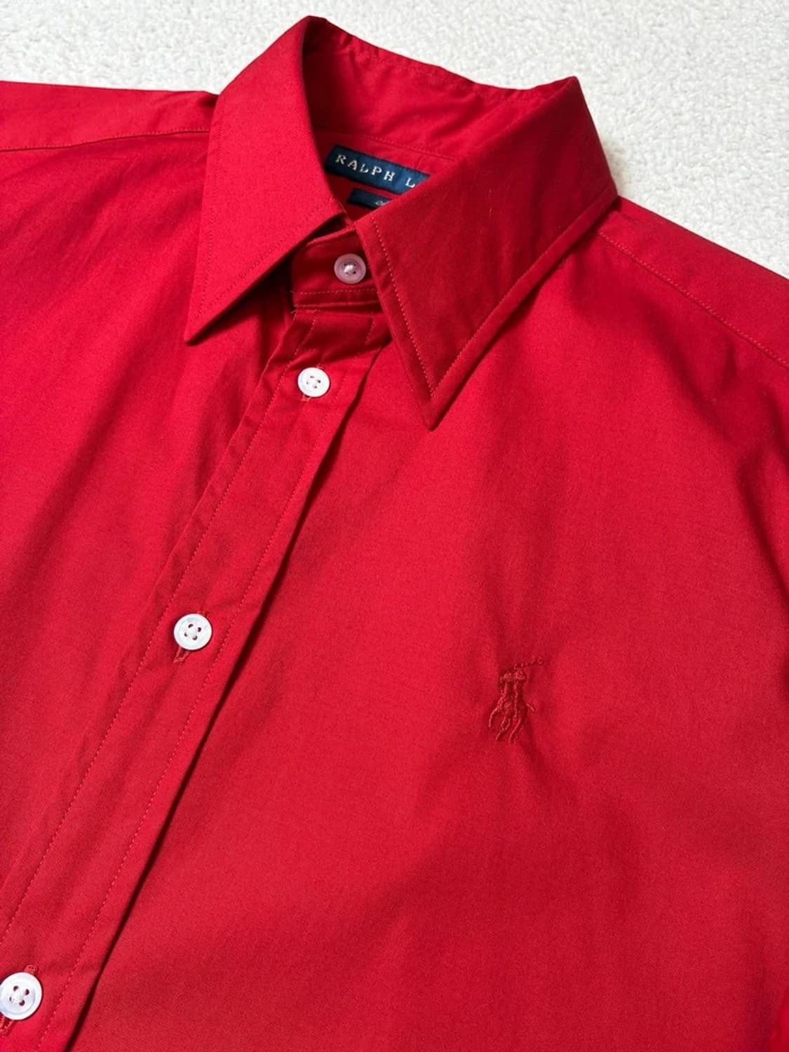 폴로 랄프로렌 00's 솔리드 로고 셔츠 PN7897 상품이미지3
