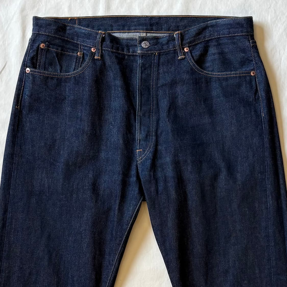 [36] 토엔 SUGAR CANE Lot.1966 인디고 셀비지 데님 상품이미지2