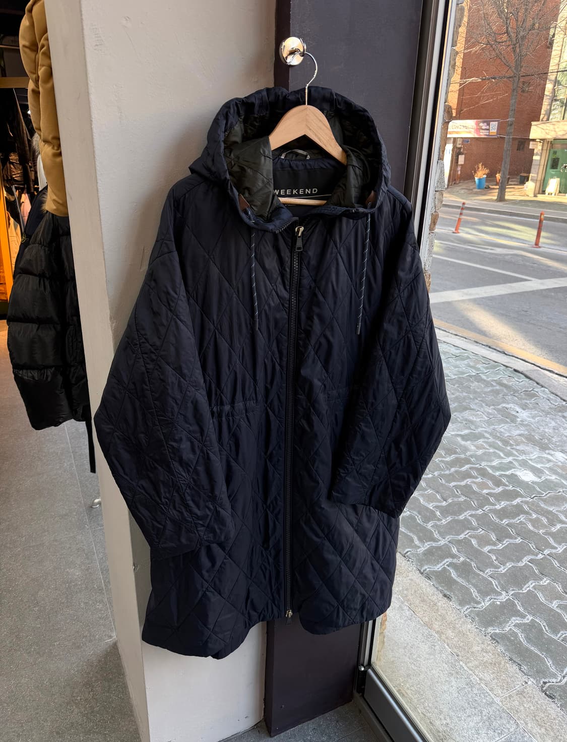 IT44/ 막스마라 위캔드 퀄팅 후디드 롱패딩 점퍼 상품이미지2