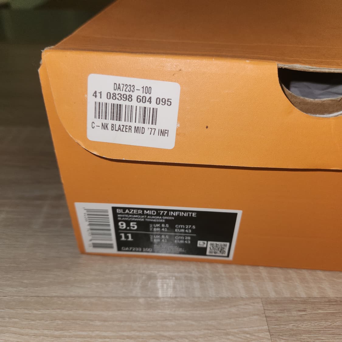 나이키 블레이져 미드77,  275사이즈 상품이미지3