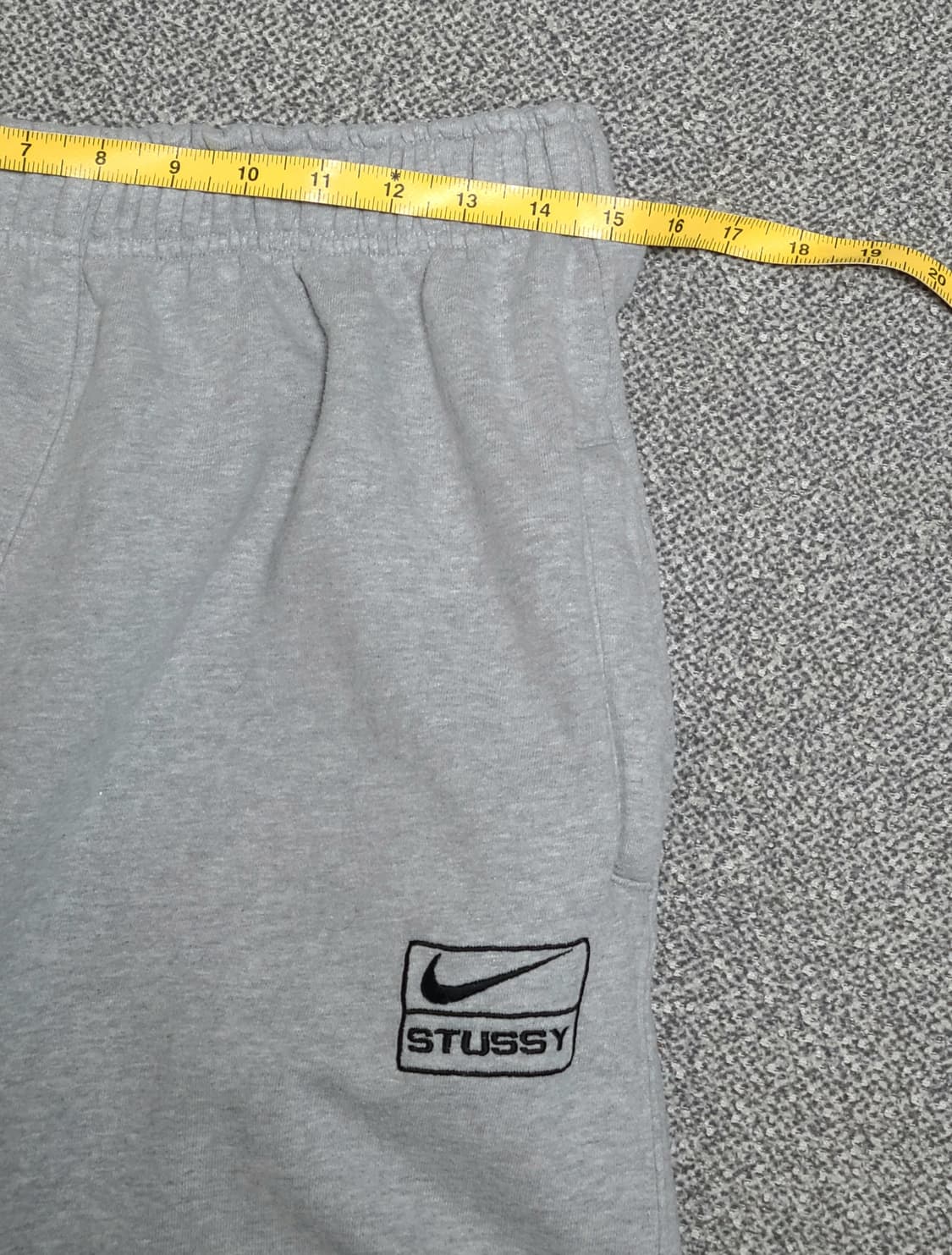 나이키 x 스투시 NRG 플리스 팬츠 다크 그레이 헤더  28 -30 인 상품이미지7