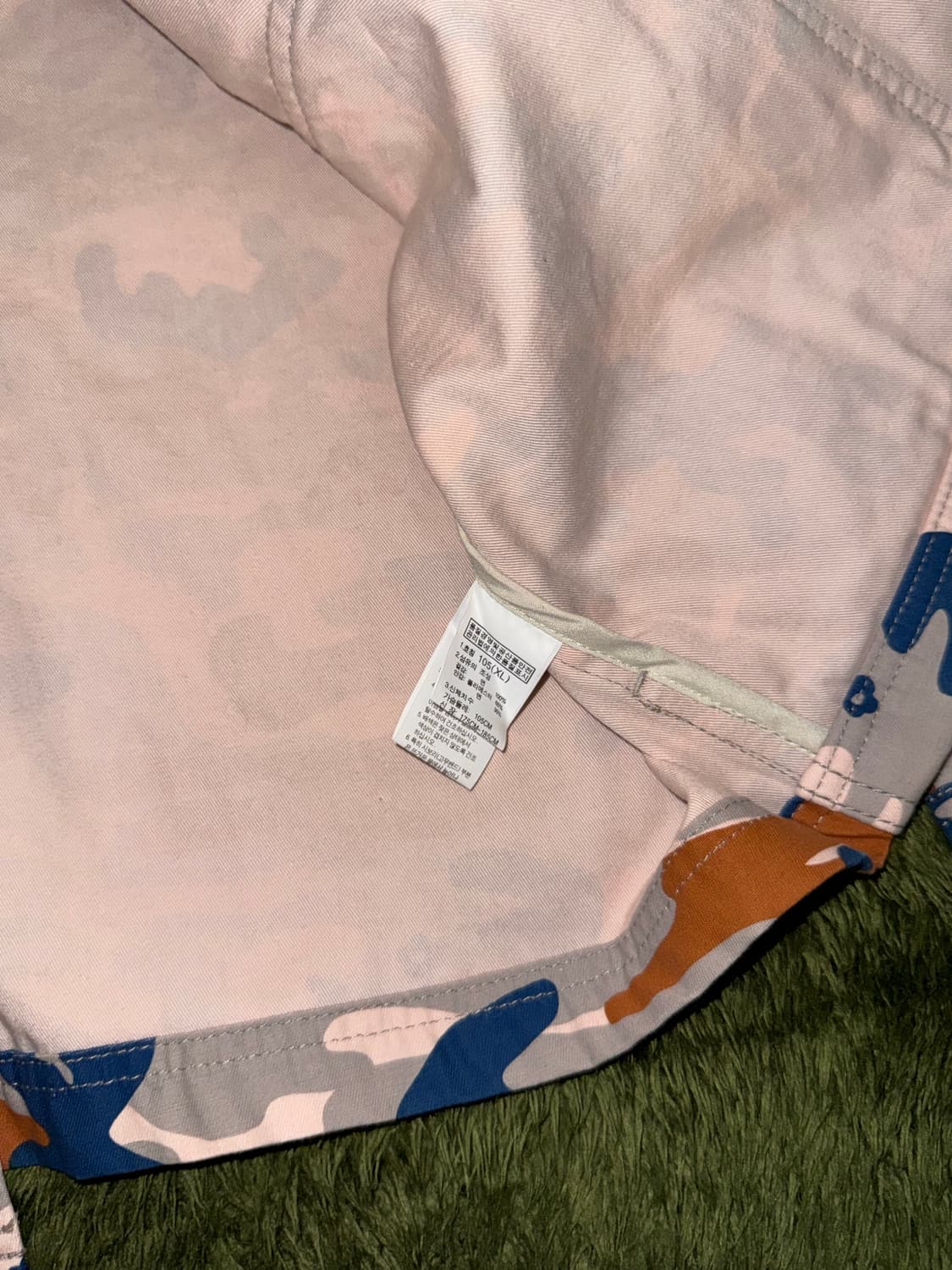 [105] 노스페이스 화이트 라벨 멀티 카모 스냅 필드 자켓 상품이미지6