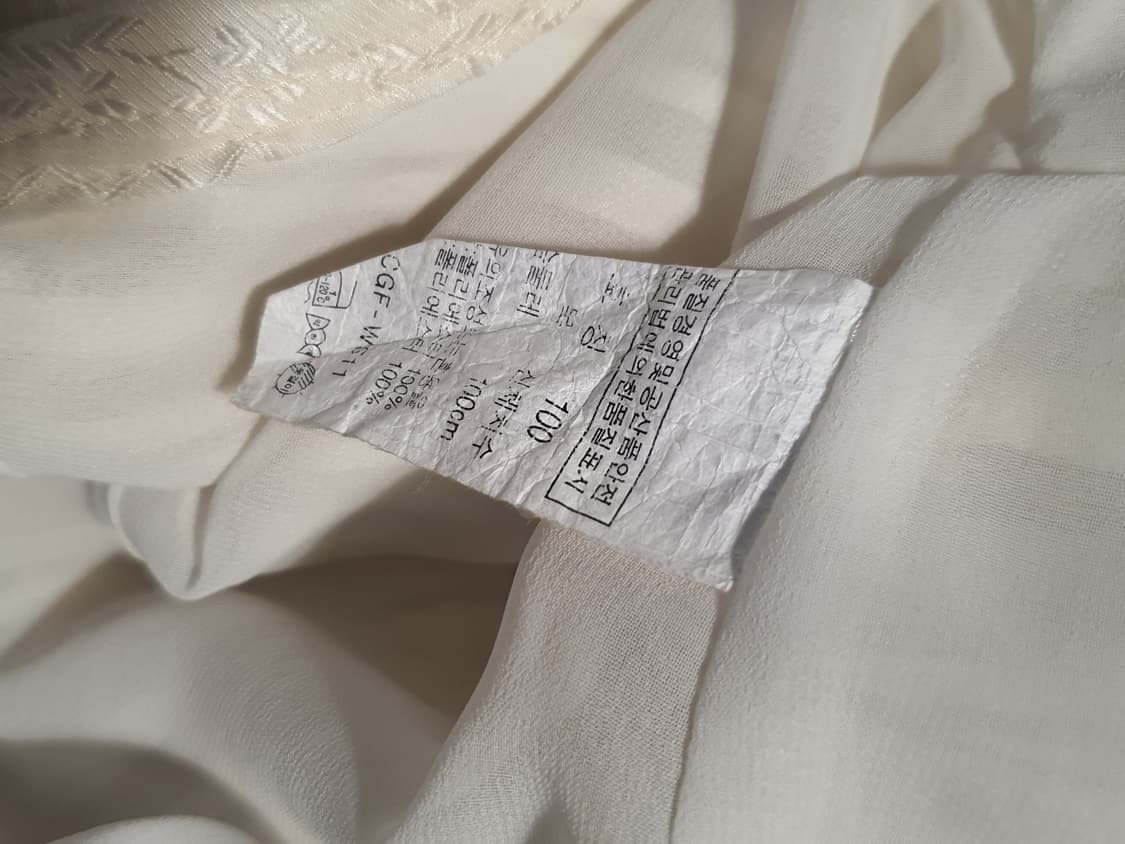 [지뢰계] 아이보리 프릴 장식 블라우스 상품이미지5