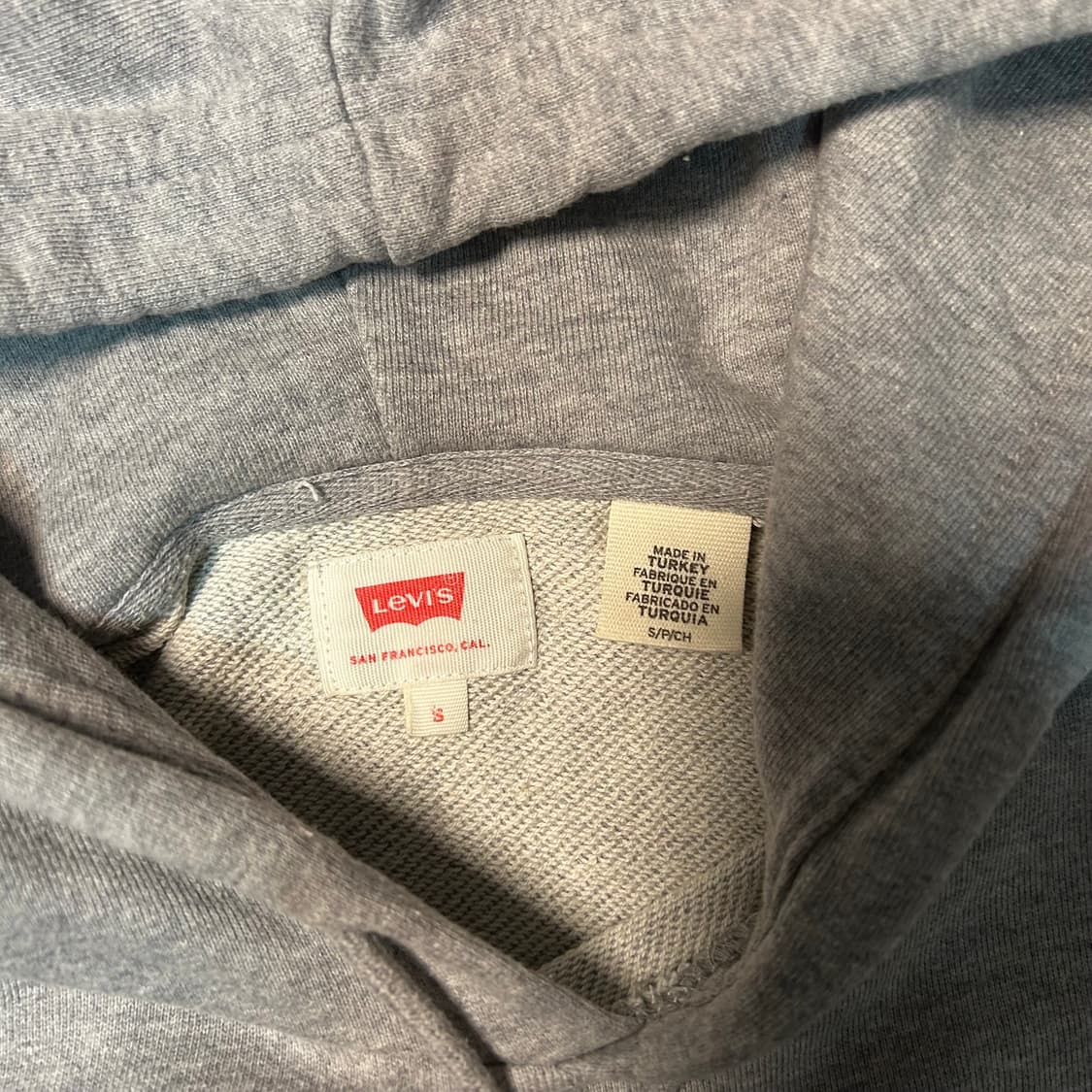 [M] 리바이스 로고 후드티 상품이미지3