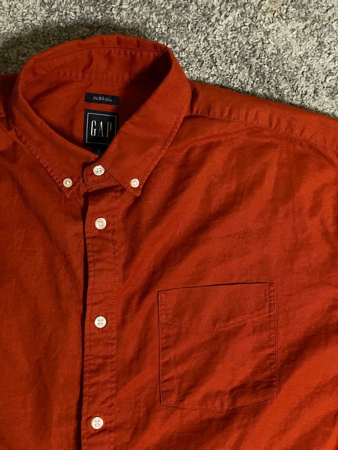 GAP 90s 올드 갭 빅 셔츠 상품이미지4