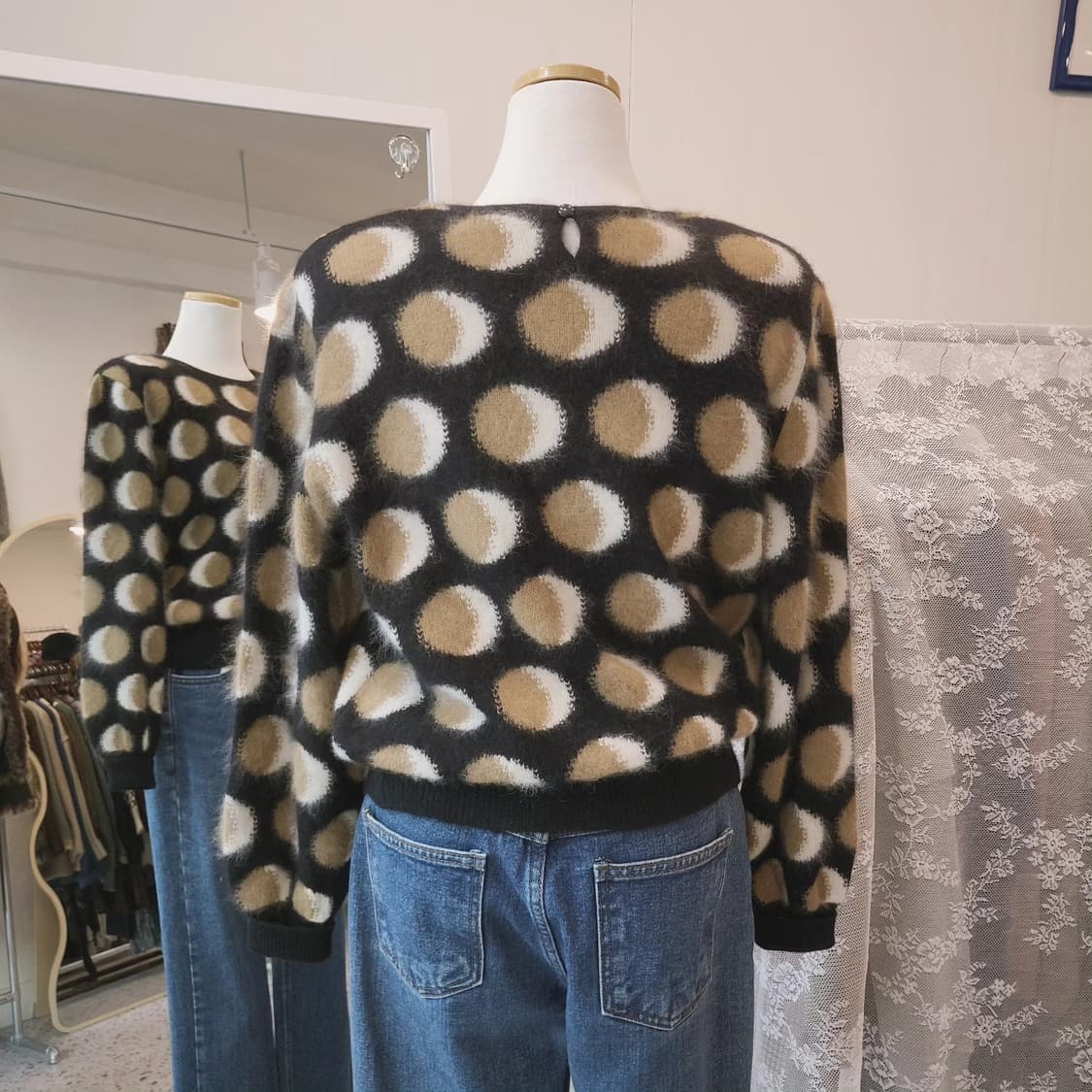 Chamois 앙고라울 도트 니트 상품이미지7