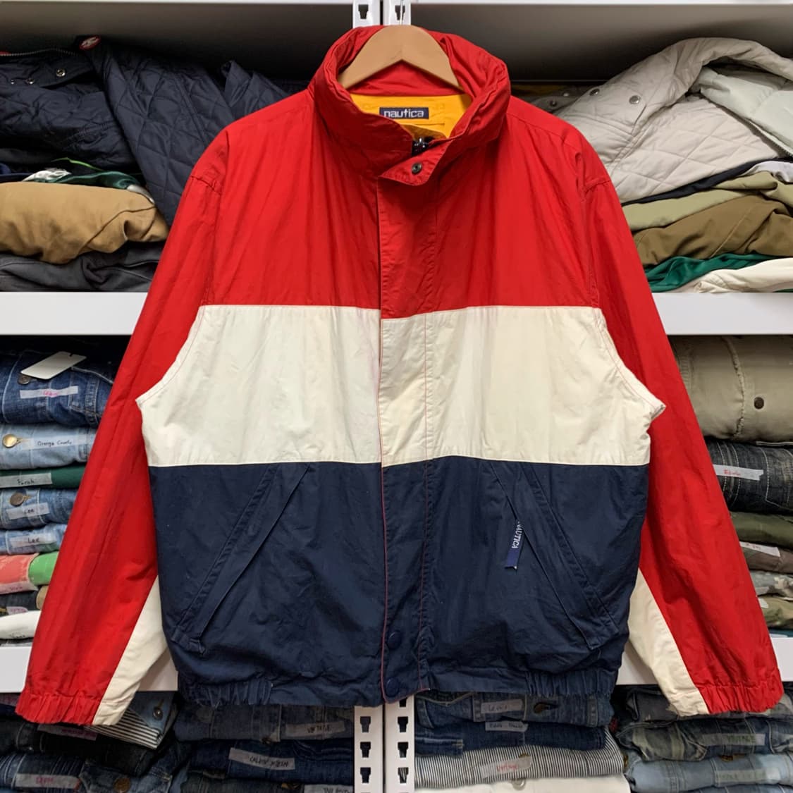 [L] 90's 노티카 올드스쿨 리버시블 재킷 상품이미지2