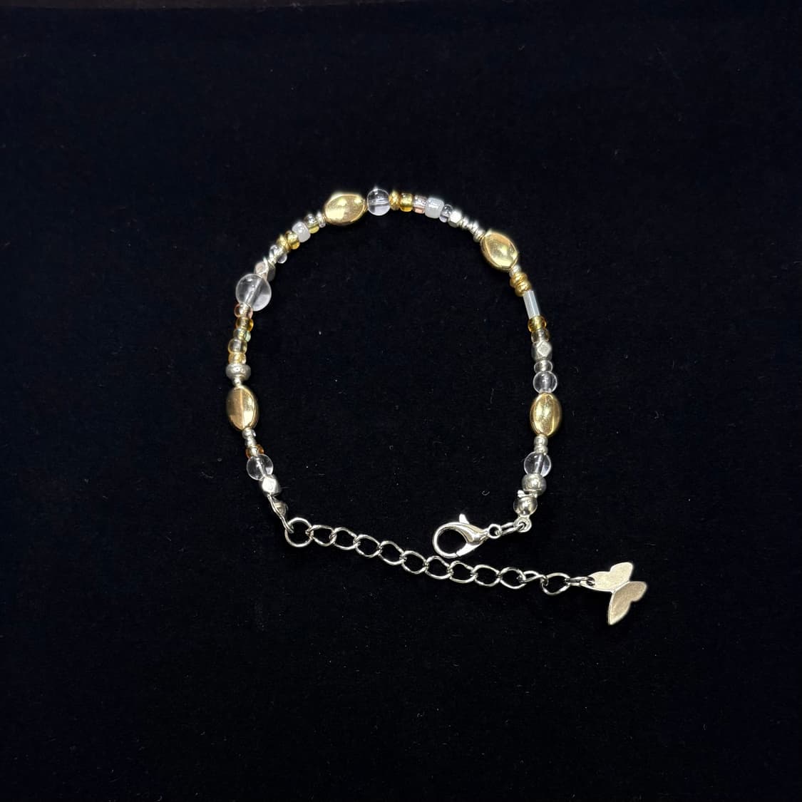 [W] 핸드메이드 비즈 팔찌 Golden 030 상품이미지3