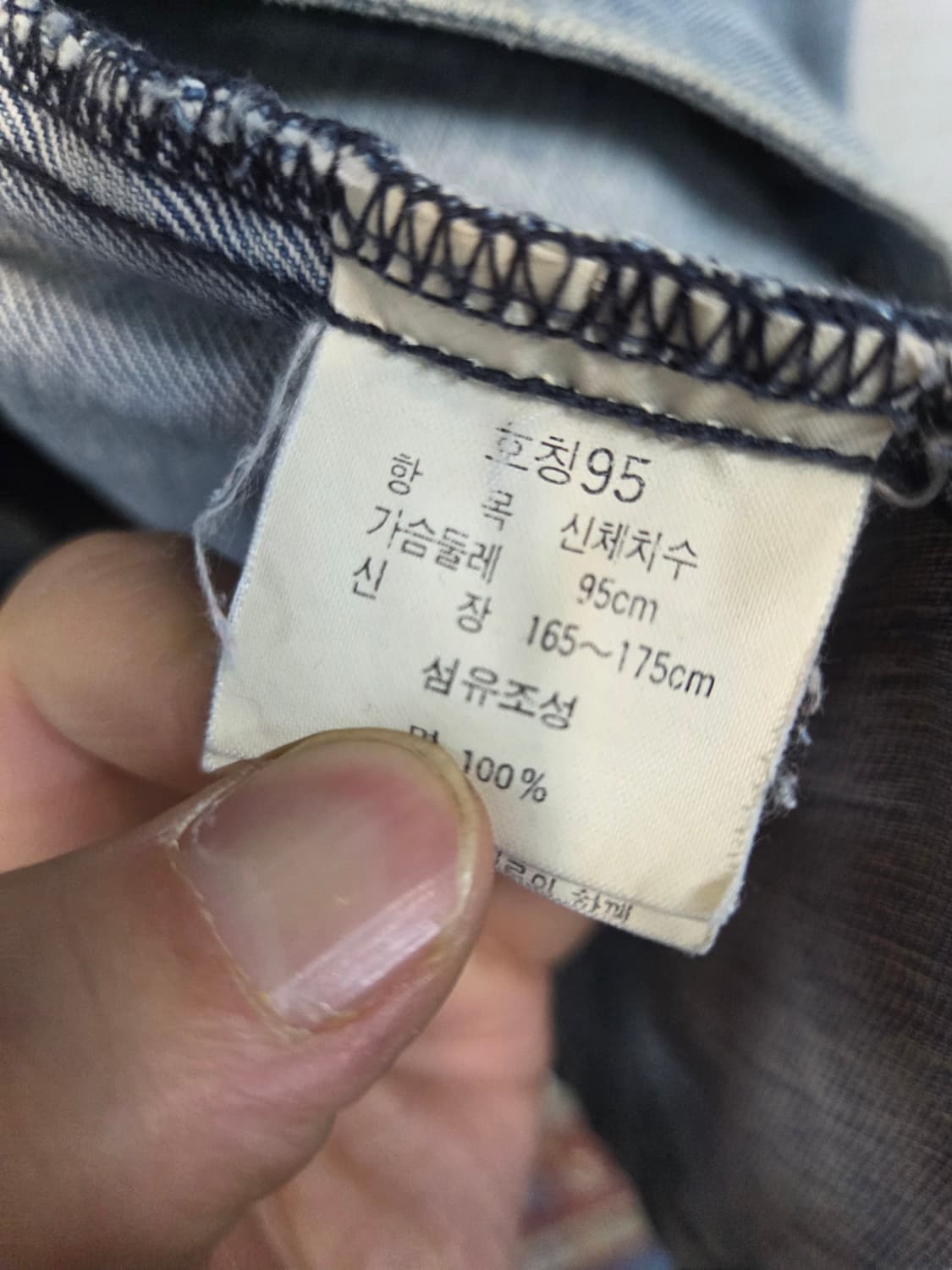 겟유즈드 빈티지 올드스쿨 데님자켓 95 상품이미지5