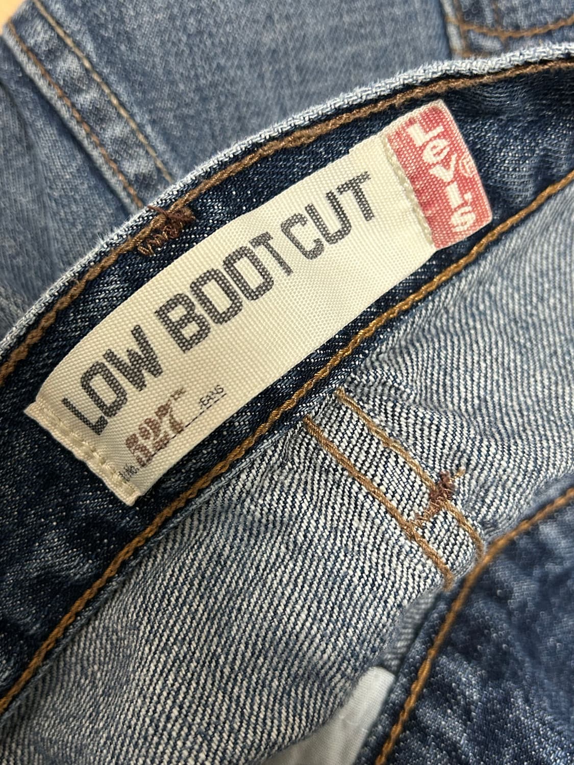 00s 리바이스 527 로우 부츠컷 데님팬츠(기장 수선) 상품이미지4