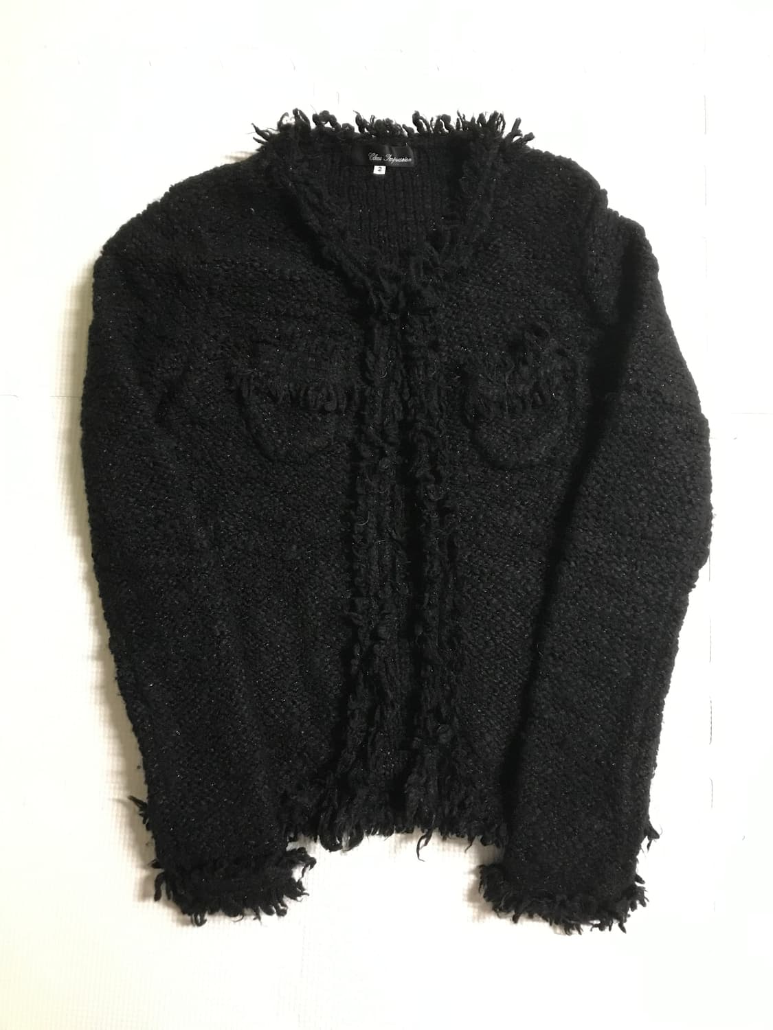 빈티지 트위드 가디건 상품이미지1