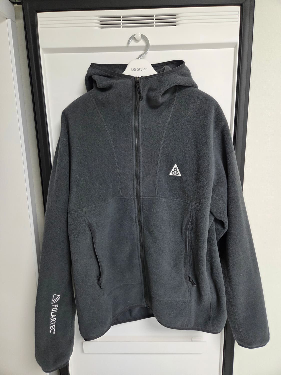 나이키 ACG 폴라텍 울프 트리 풀 집 탑 앤트러사이트 - 아시아 L 상품이미지3