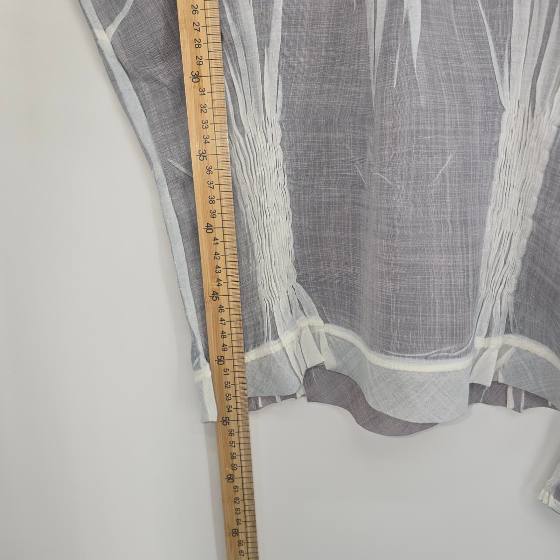 시스루 레이어드 블라우스 세트 나시+가디건 상품이미지7