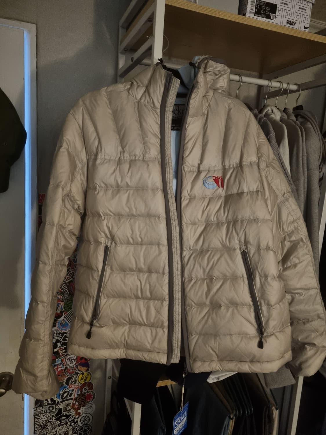 CT Lightweight Down Jacket Light Gray M 상품이미지1