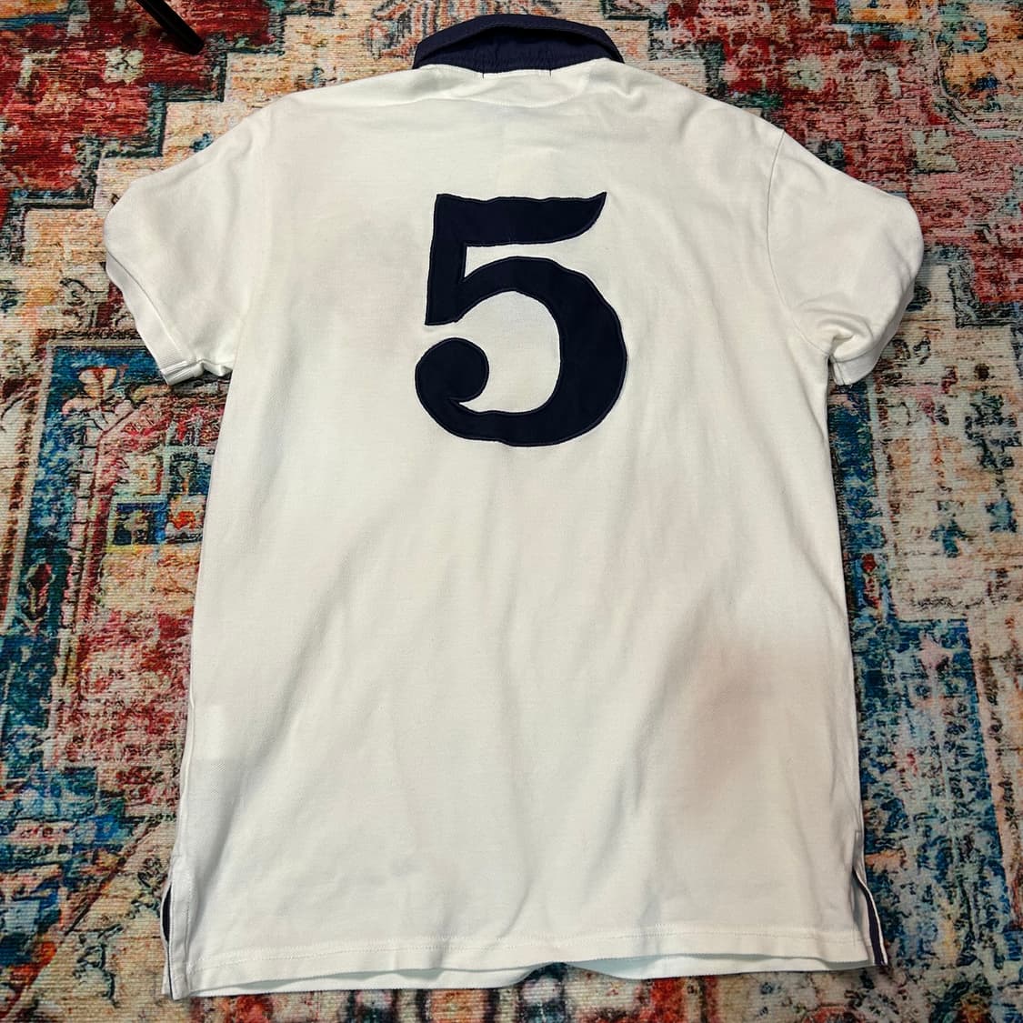 [M] 폴로 랄프로렌 자수 심볼 럭비 반팔 상품이미지2