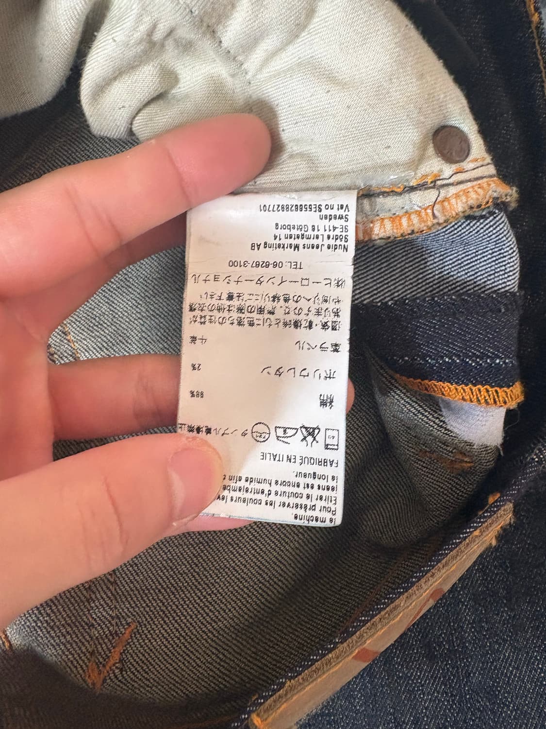 Nudie Jeans Contrast Fade Denim 상품이미지5