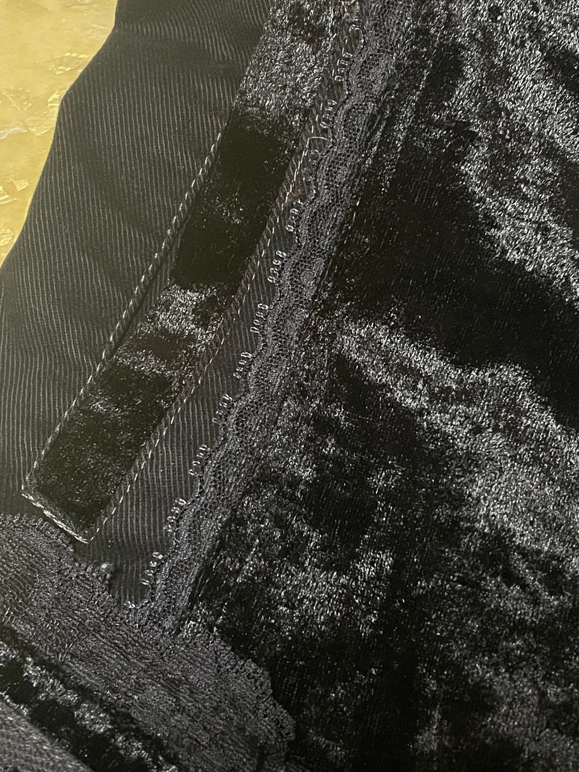 [새상품] 알곤퀸 데스노트 미사깔 벨벳 캉캉 맬빵 원피스 상품이미지4