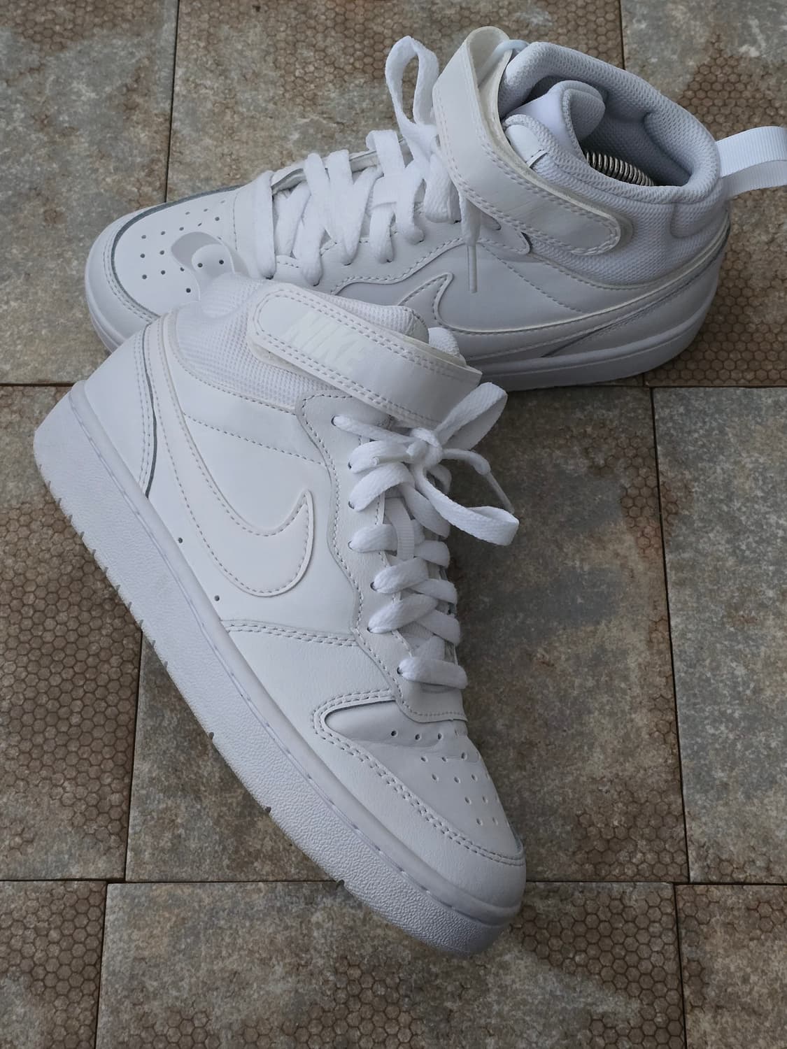 (235)나이키 코트 버로우 2 미드 화이트 상품이미지6