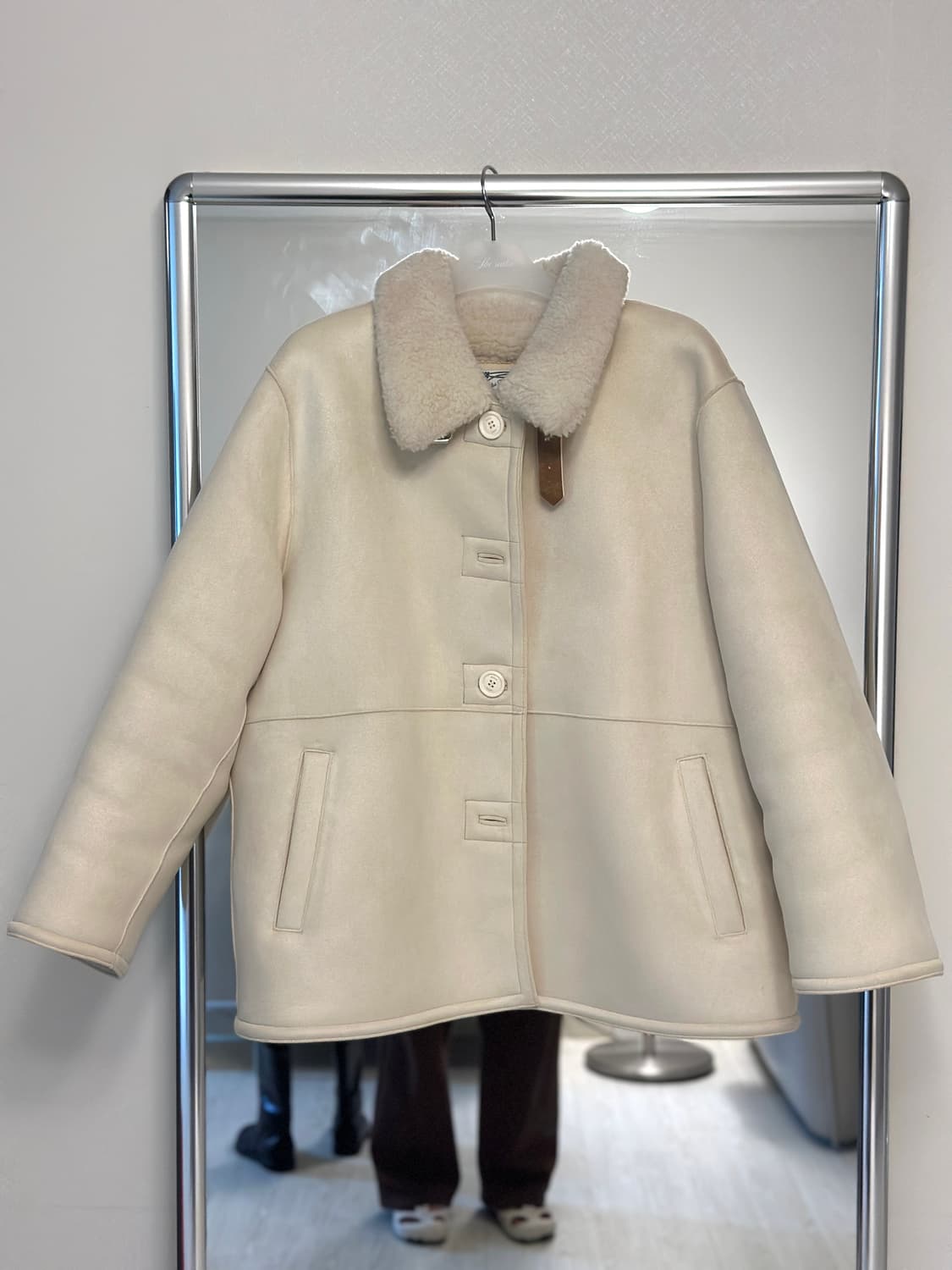 더밀루이 무스탕 크림 미니 상품이미지1