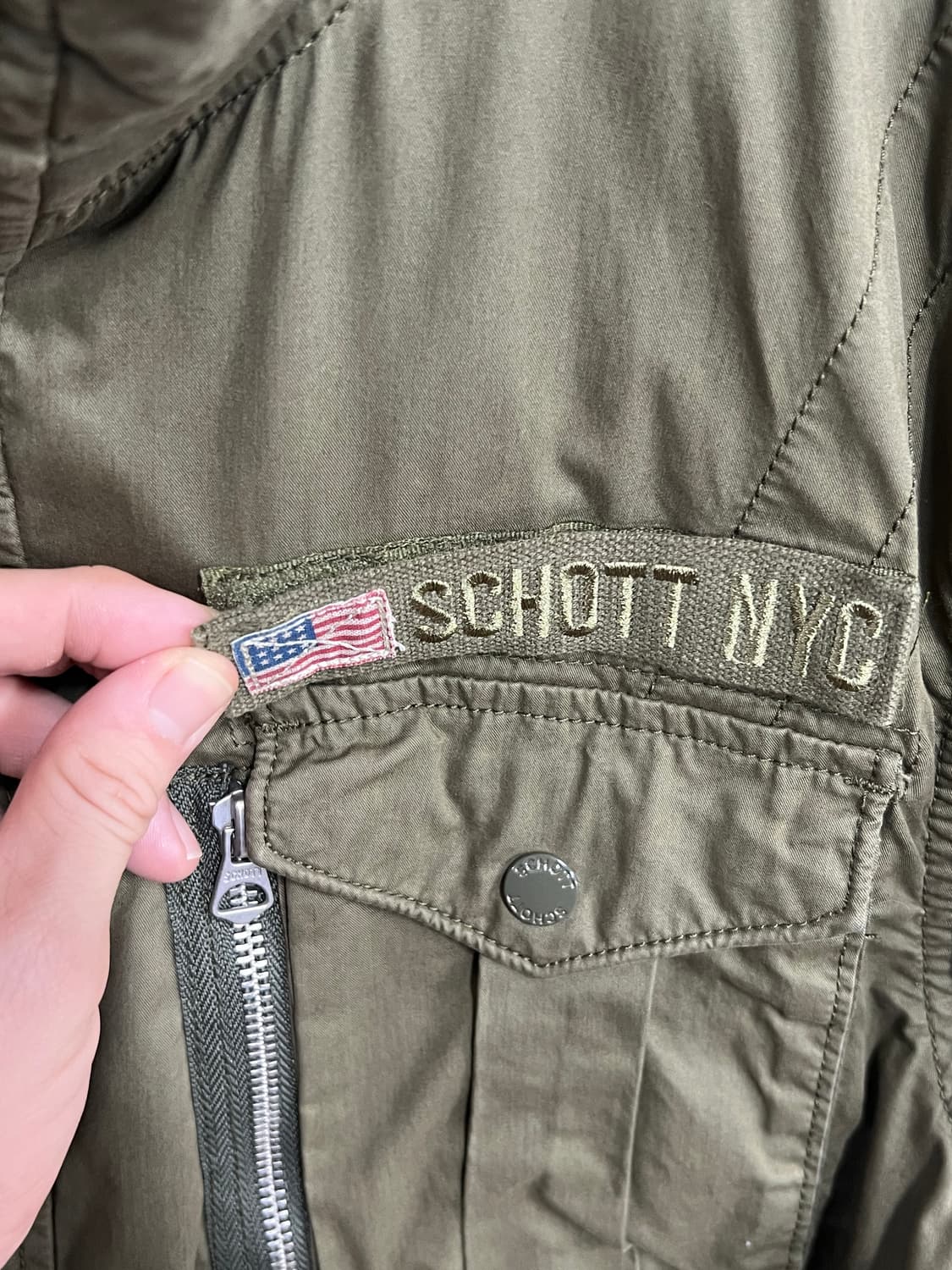 Schott Military 쇼트 야상 m65 필드자켓 상품이미지10
