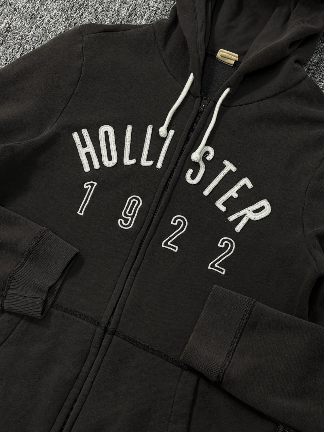 홀리스터 아치로고 후드 집업 상품이미지3