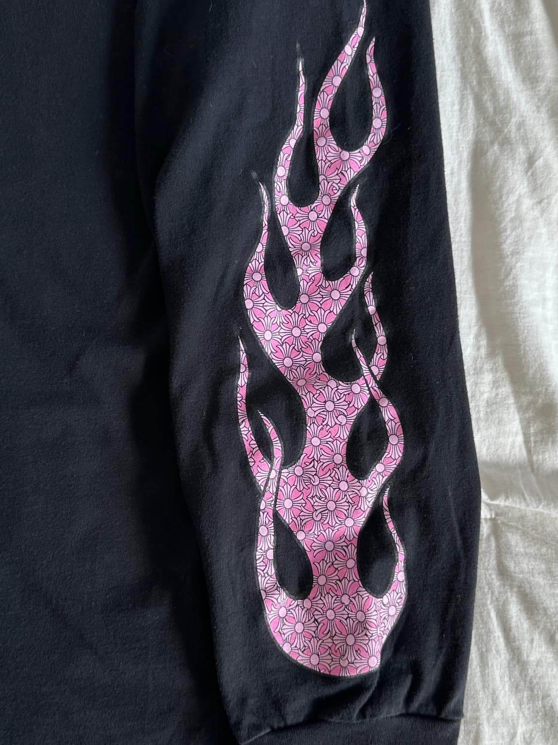 vintage chrome hearts flame LS 상품이미지4
