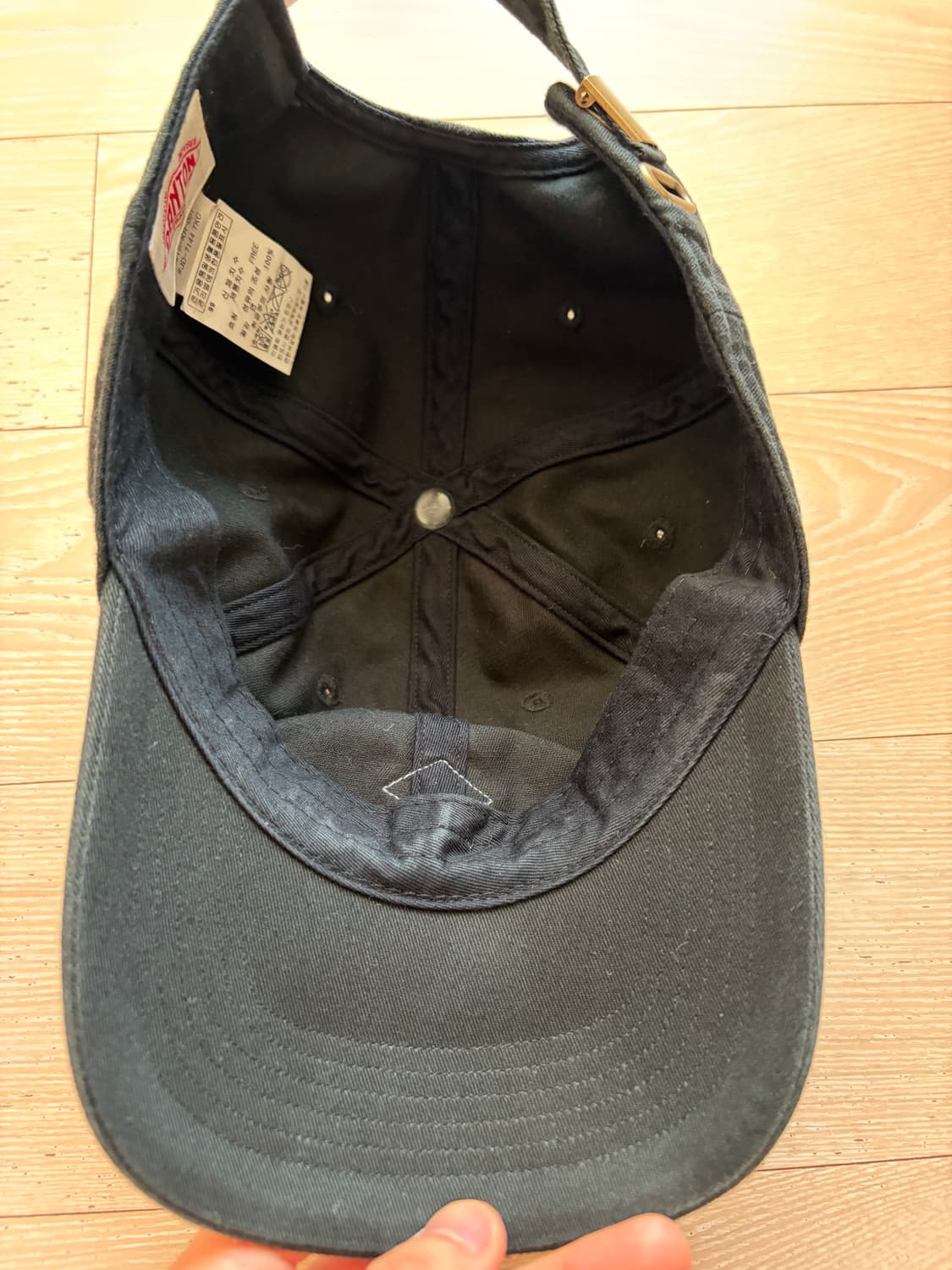 단톤 볼캡 블랙 색상 FREE 사이즈 상품이미지2