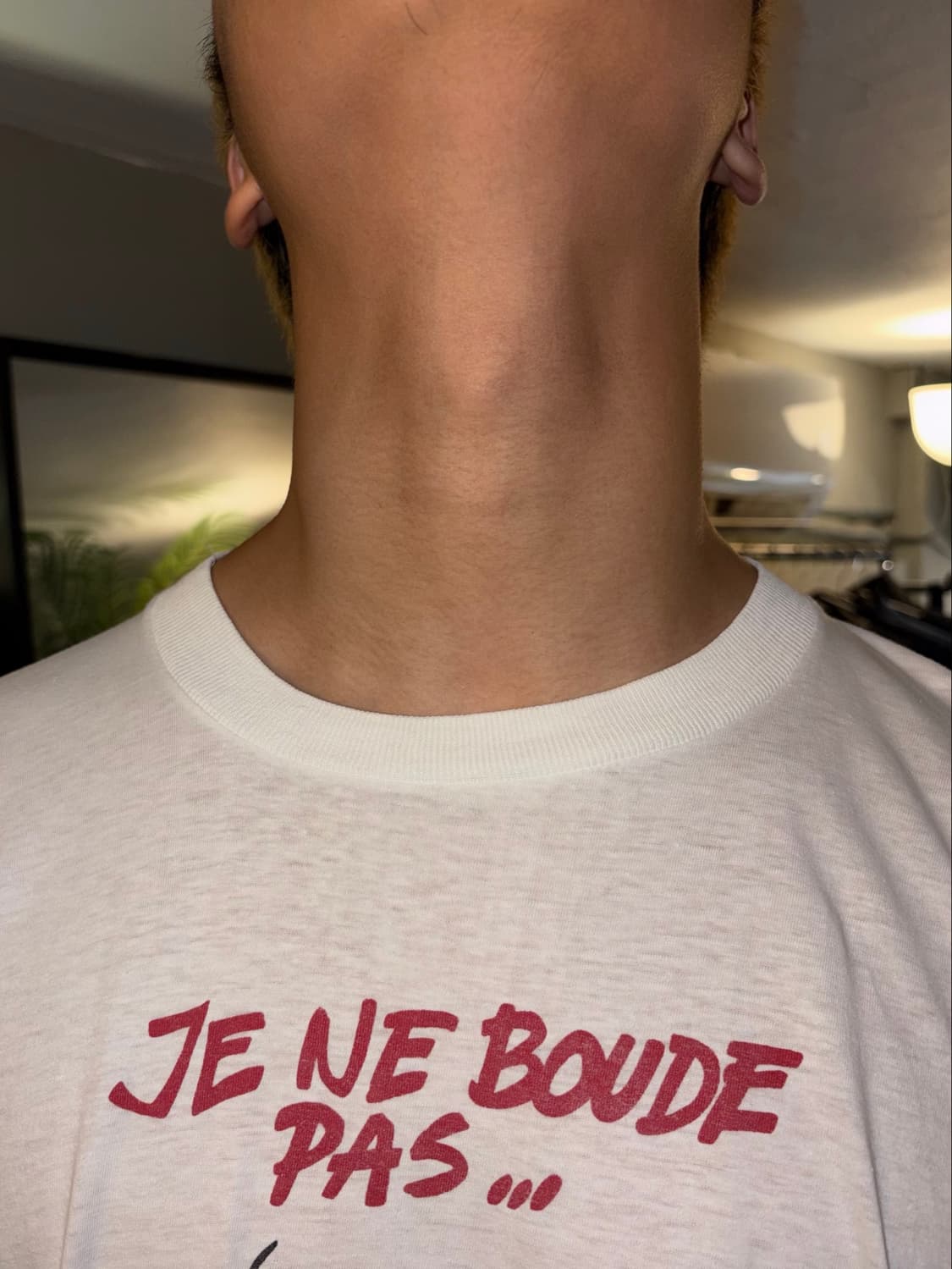 90‘s France humor cartoon print T-shirt  상품이미지6
