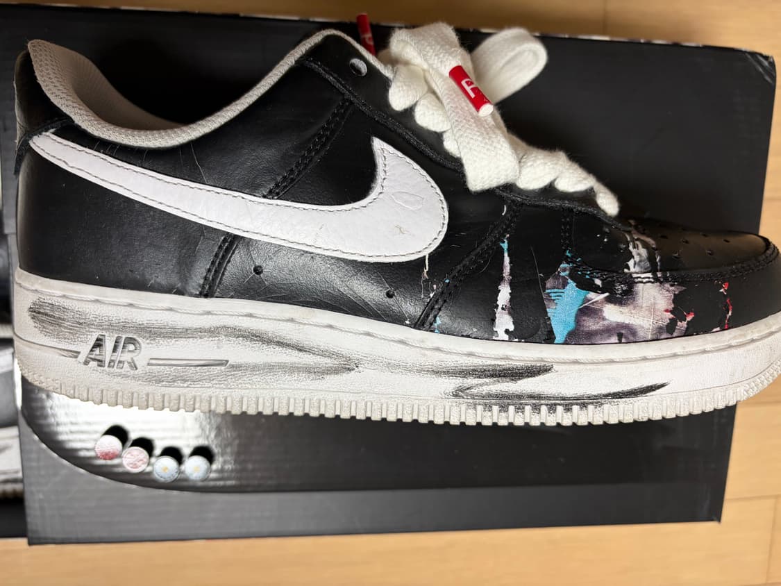 [270]나이키x피스마이너스원 에어포스 og 검흰 급처(gd 피마원포스) 상품이미지2