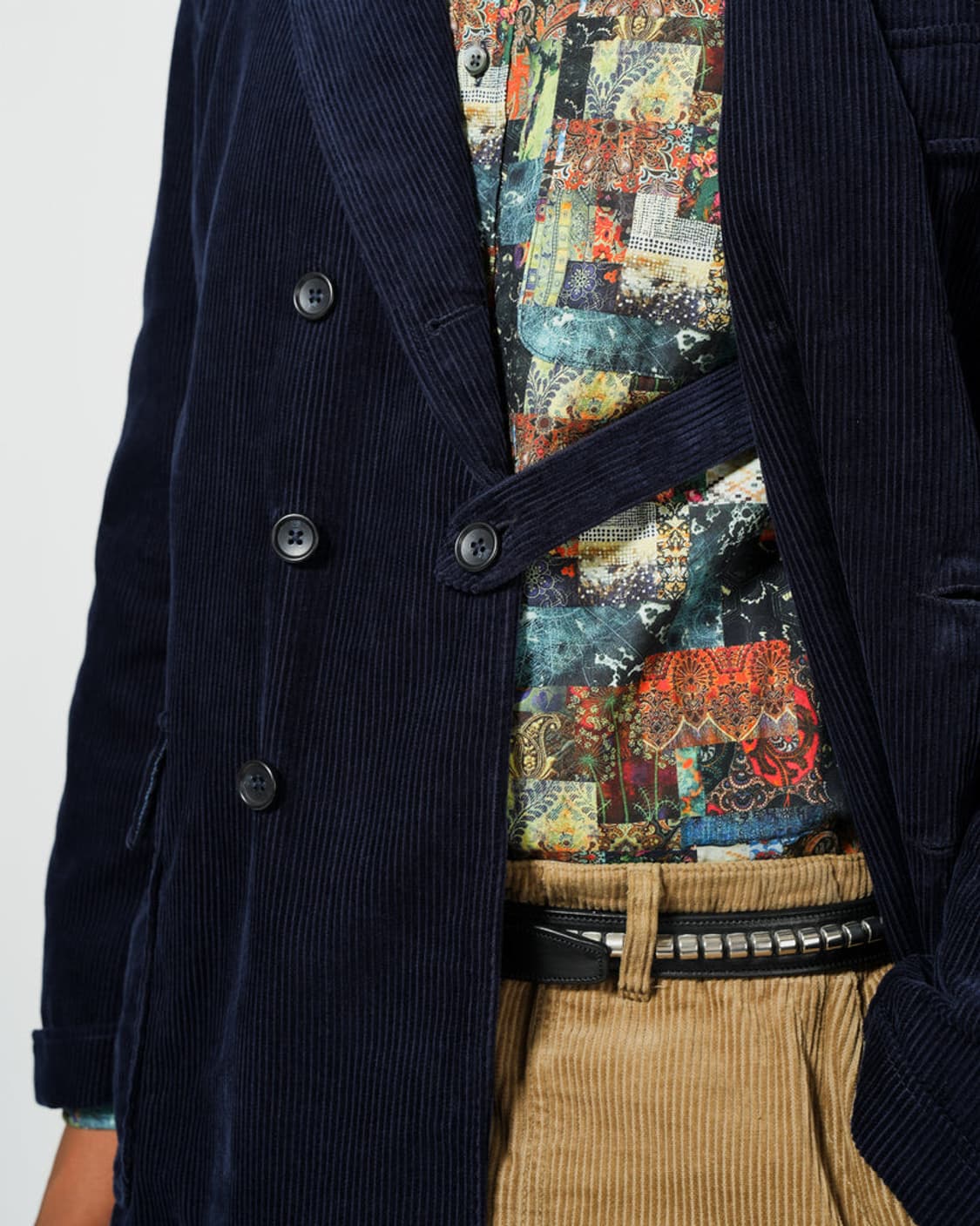 엔지니어드 가먼츠 리퍼 더블 자켓 (블랙 코듀로이) 상품이미지10