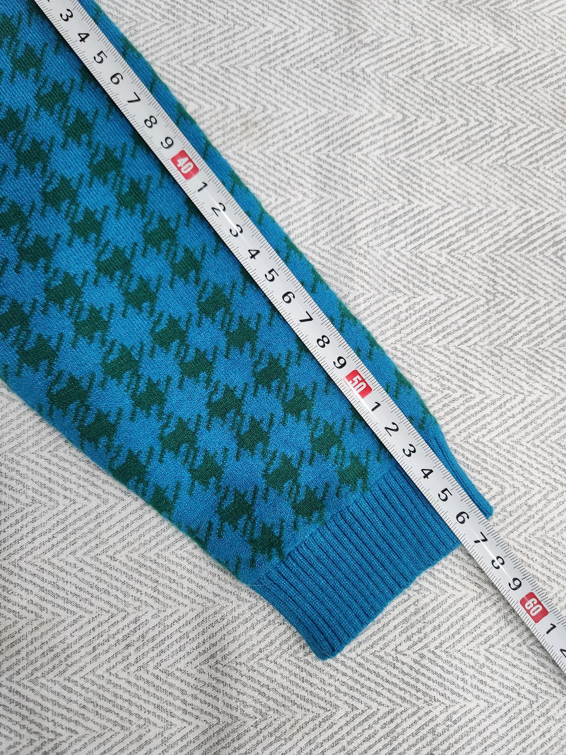 [66] 칼라거펠트 하운드투스 가디건 여성 66사이즈 상품이미지9