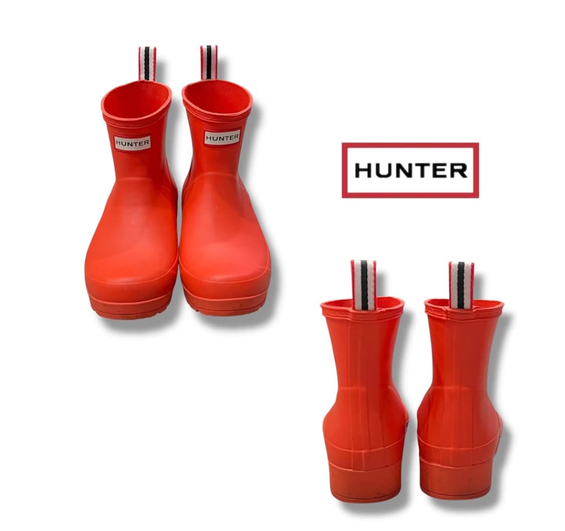 헌터 레인부츠 레드 uk5 240  상품이미지2
