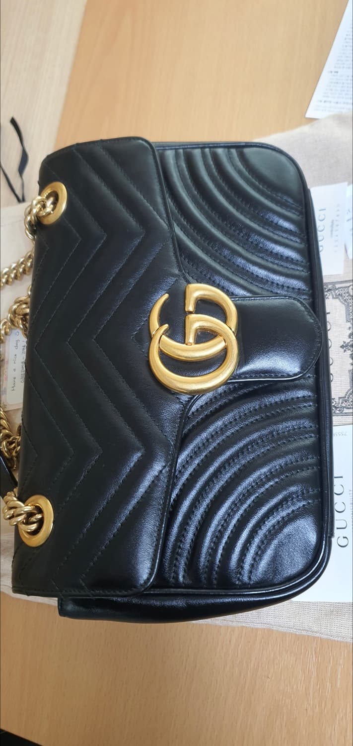 구찌 마몽 마틀라세 스몰 크로스백/숄더백 정품S급(감정O) 상품이미지3